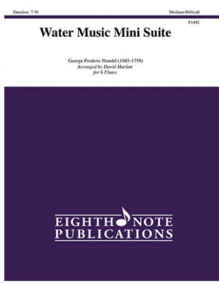 Książka Water Music Mini Suite: Score & Parts George Frederick Handel