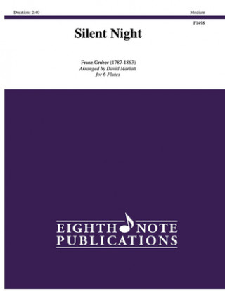 Kniha Silent Night: Score & Parts Franz Gruber