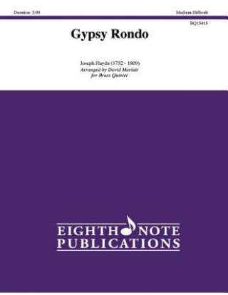 Książka Gypsy Rondo: Score & Parts Joseph Haydn