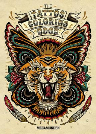 Książka Tattoo Coloring Book Megamunden