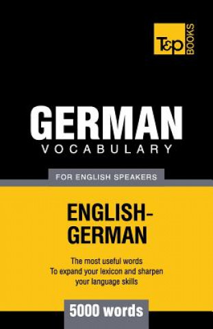 Könyv German vocabulary for English speakers - 5000 words Andrey Taranov