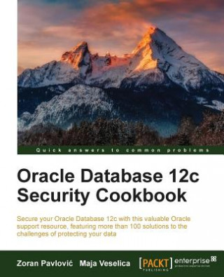 Kniha Oracle Database 12c Security Cookbook Zoran Pavlovic