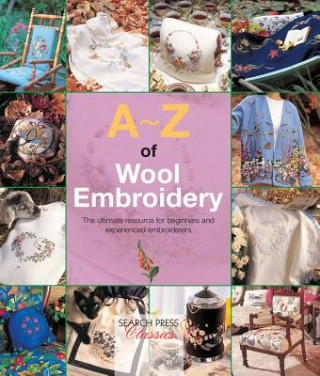 Kniha A-Z of Wool Embroidery Country Bumpkin