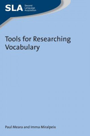 Kniha Tools for Researching Vocabulary Paul Meara