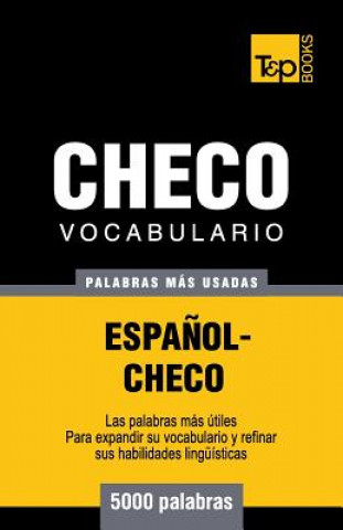Kniha Vocabulario espanol-checo - 5000 palabras mas usadas Andrey Taranov