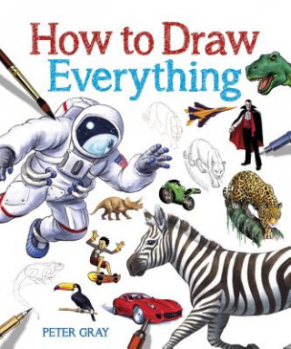 Kniha How to Draw Everything Peter Gray