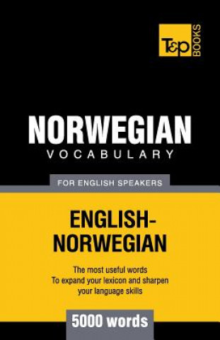 Könyv Norwegian vocabulary for English speakers - 5000 words Andrey Taranov