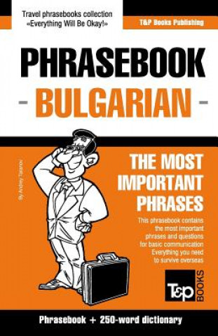 Książka English-Bulgarian phrasebook and 250-word mini dictionary Andrey Taranov