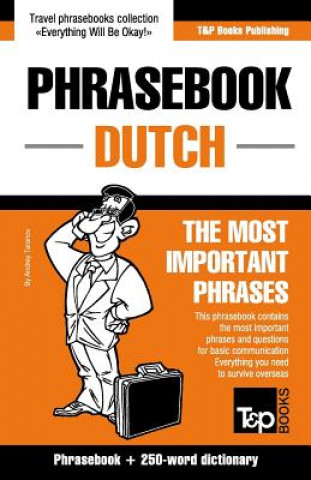 Kniha English-Dutch phrasebook and 250-word mini dictionary Andrey Taranov