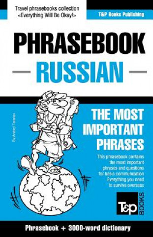 Carte English-Russian phrasebook and 3000-word topical vocabulary Andrey Taranov