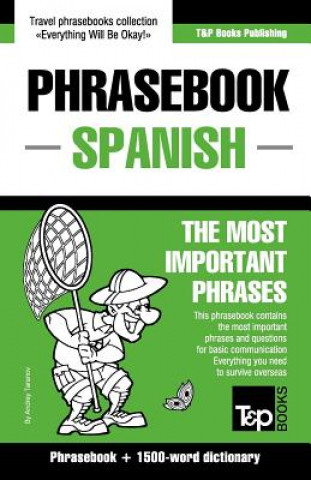 Könyv English-Spanish phrasebook and 1500-word dictionary Andrey Taranov