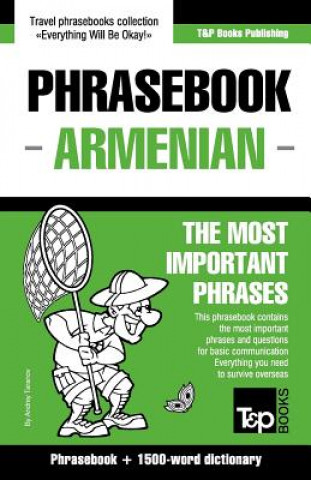 Kniha English-Armenian phrasebook and 1500-word dictionary Andrey Taranov