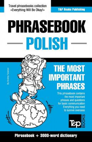 Kniha English-Polish phrasebook and 3000-word topical vocabulary Andrey Taranov