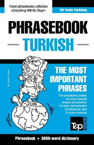 Libro English-Turkish phrasebook and 3000-word vocabulary Andrey Taranov