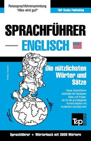 Carte Sprachfuhrer Deutsch-Englisch und Thematischer Wortschatz mit 3000 Woertern Andrey Taranov