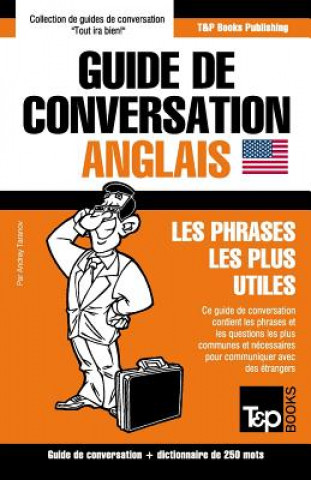 Carte Guide de conversation Francais-Anglais et mini dictionnaire de 250 mots Andrey Taranov