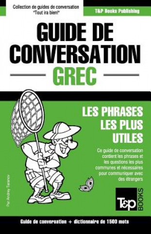 Carte Guide de conversation Francais-Grec et dictionnaire concis de 1500 mots Andrey Taranov