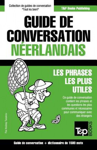 Carte Guide de conversation Francais-Neerlandais et dictionnaire concis de 1500 mots Andrey Taranov