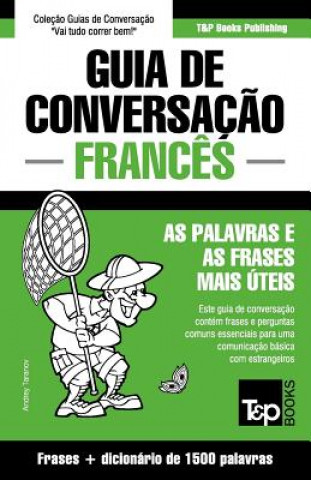 Kniha Guia de Conversacao Portugues-Frances e dicionario conciso 1500 palavras Andrey Taranov