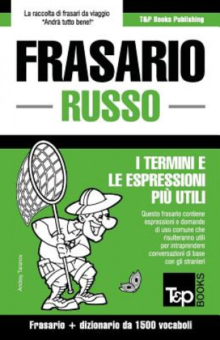 Carte Frasario Italiano-Russo e dizionario ridotto da 1500 vocaboli Andrey Taranov