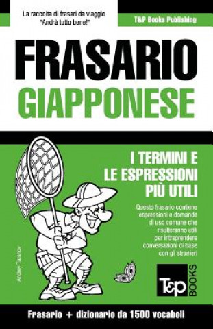 Kniha Frasario Italiano-Giapponese e dizionario ridotto da 1500 vocaboli Andrey Taranov