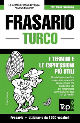 Knjiga Frasario Italiano-Turco e dizionario ridotto da 1500 vocaboli Andrey Taranov