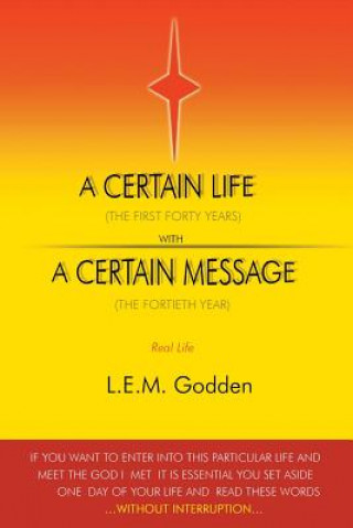 Libro Certain Life L. E. M. Godden