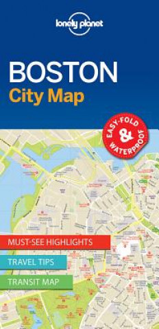 Materiale tipărite Lonely Planet Boston City Map Lonely Planet