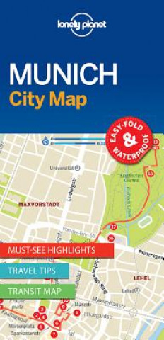 Materiale tipărite Lonely Planet Munich City Map Lonely Planet
