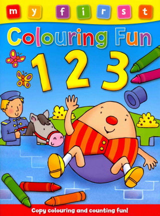 Kniha My First Colouring Fun: 123 Anna Award