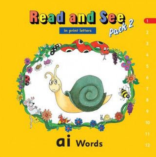 Carte Jolly Phonics Read and See, Pack 2: In Print Letters (American English Edition) Sara Wernham