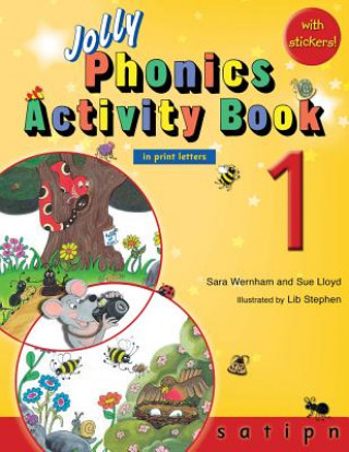 Книга Jolly Phonics Activity Book 1 (in Print Letters) Sara Wernham