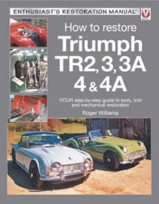 Knjiga How to Restore Triumph Tr2, 3, 3a, 4 & 4a Roger  Williams