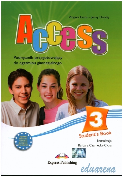 Kniha Access 3 Student's Book + CD Podrecznik przygotowujacy do egzaminu gimnazjalnego Virginia Evans