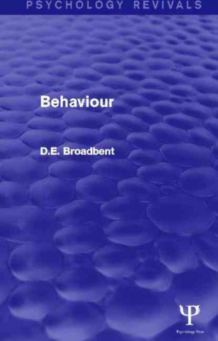 Libro Behaviour (Psychology Revivals) D. E. Broadbent