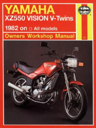 Kniha Yamaha XZ550 Vision V-Twins (82 - 85) J. H. Haynes