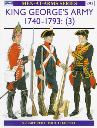 Kniha King George's Army 1740 - 93 (3) Stuart Reid