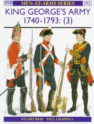 Könyv King George's Army 1740 - 93 (3) Stuart Reid