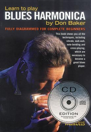 Книга Learn to Play Blues Harmonica Don Baker