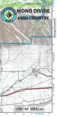 Pubblicazioni cartacee Mono Divide High Country Tom Harrison