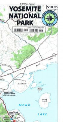 Materiale tipărite Yosemite National Park Recreation Map Tom Harrison