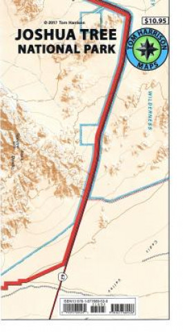 Pubblicazioni cartacee Joshua Tree National Park Recreation Map Tom Harrison