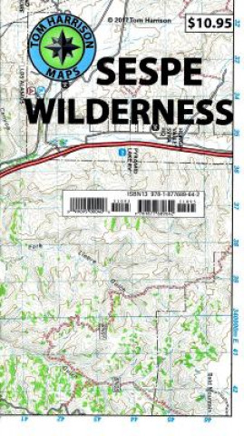Printed items Sespe Wilderness Trail Map Tom Harrison