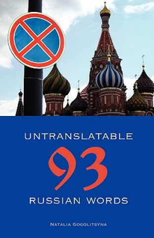 Könyv 93 Untranslatable Russian Words Natalia Gogolitsyna