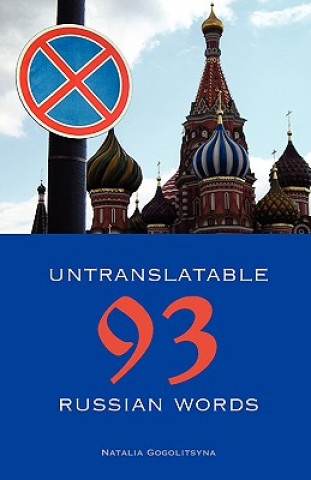 Kniha 93 Untranslatable Russian Words Natalia Gogolitsyna