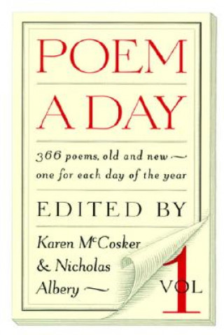 Carte Poem a Day: Volume One Karen McCosker
