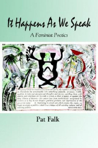 Kniha It Happens as We Speak -- A Feminist Poetics Pat Falk