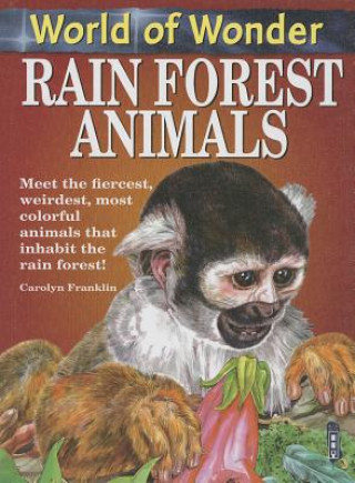 Knjiga Rain Forest Animals Carolyn Franklin