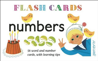 Játék Numbers - Flash Cards: 56 Word and Number Cards, with Learning Tips Alain Gree
