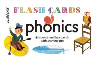 Játék Phonics - Flash Cards: 44 Sounds and Key Words, with Learning Tips Button Books